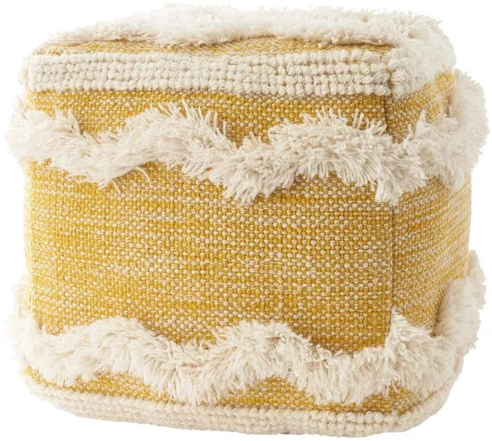 Lifestyle SH016 Mustard Pouf - Baconco