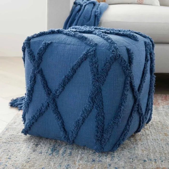 Lifestyle SH018 Blue Pouf - Baconco