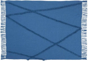 Lifestyle SH018 Blue Throw Blanket - Baconco