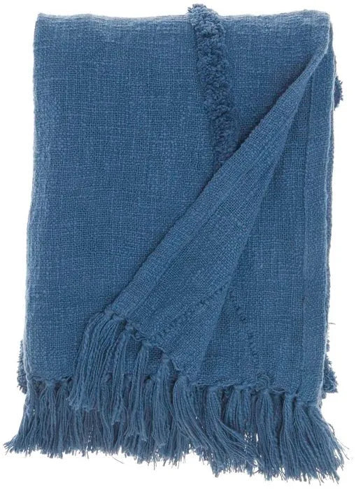 Lifestyle SH018 Blue Throw Blanket - Baconco