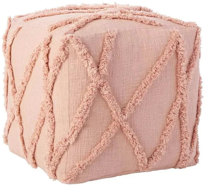 Lifestyle SH018 Blush Pouf - Baconco