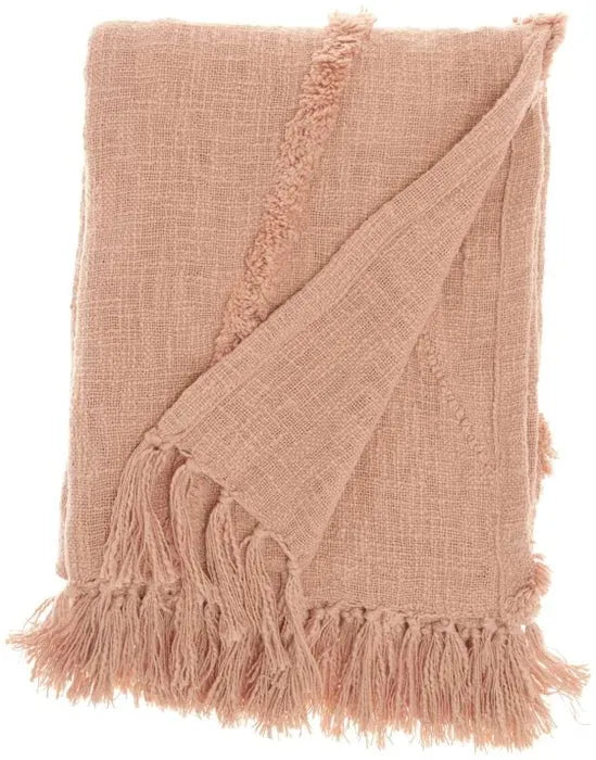 Lifestyle SH018 Blush Throw Blanket - Baconco