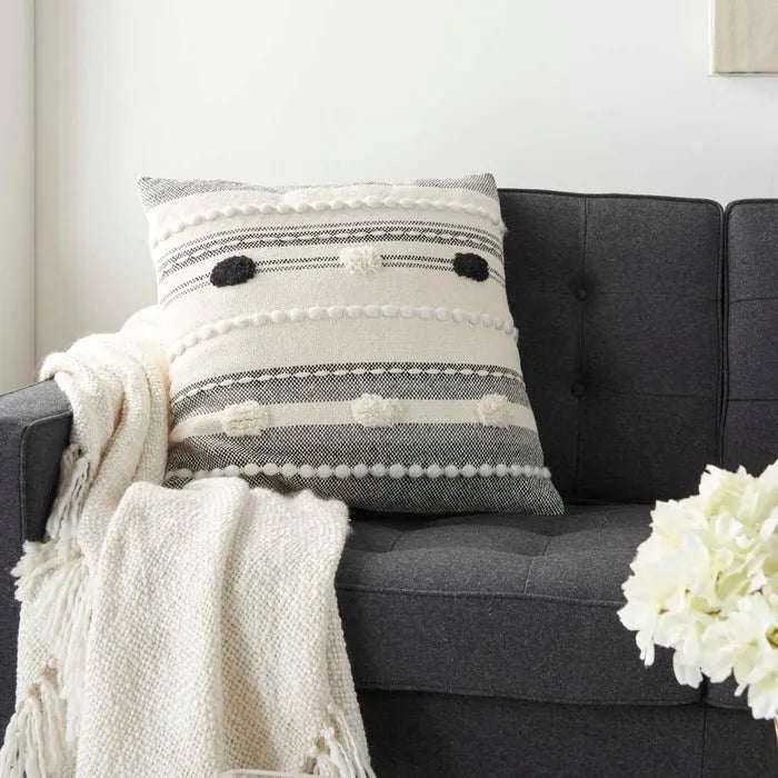 Lifestyle SH036 Black Ivory Pillow - Baconco