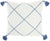 Lifestyle SH038 Blue Pillow - Baconco