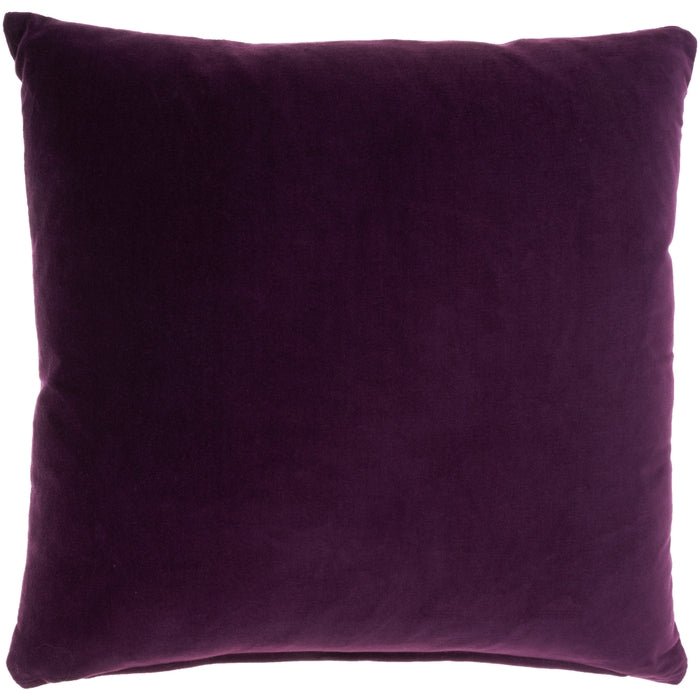 Lifestyle SS900 Purple Cotton Velvet Pillow - Baconco