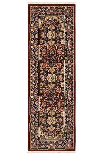 Lilihan 2062R Red/Blue Rug - Baconco