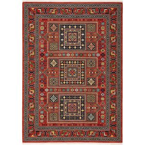 Lilihan 2C Red/Multi Rug - Baconco