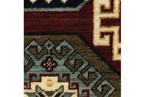 Lilihan 91R Red/Multi Rug - Baconco