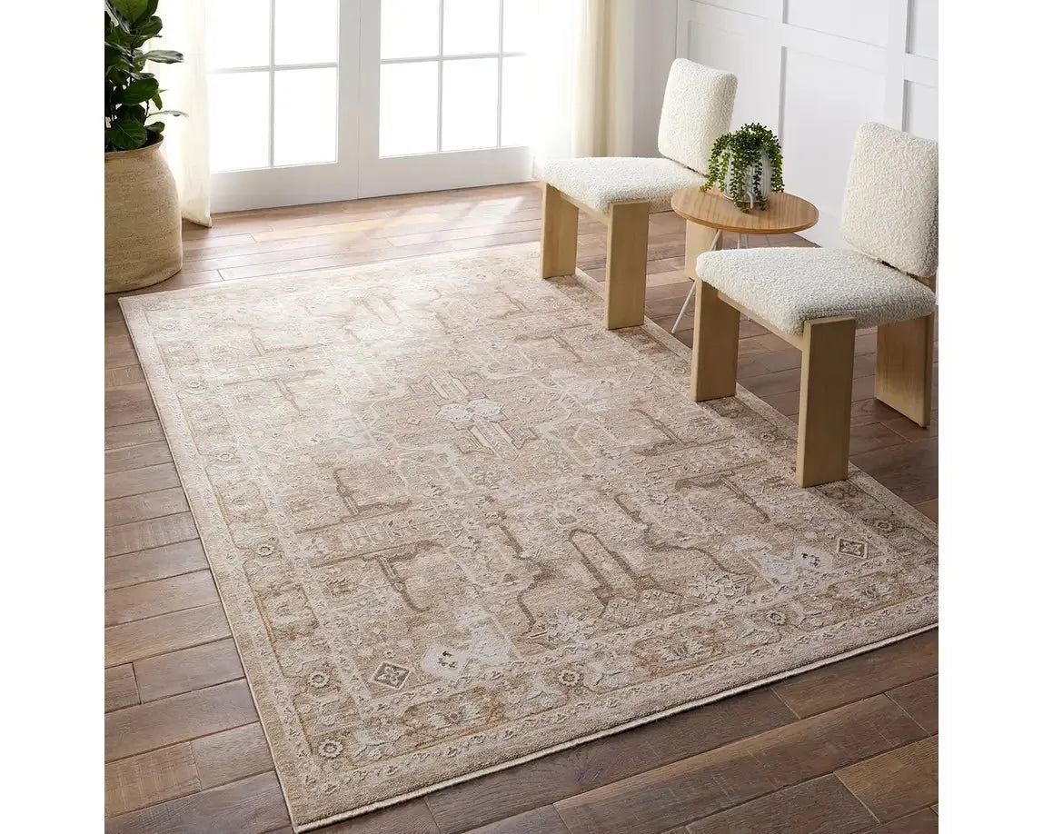 Lilit LIL04 Beige/cream Rug - Baconco