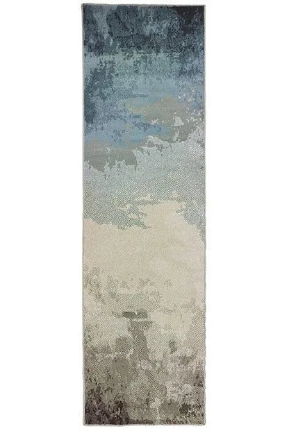 Linden 7803A Blue/ Beige Rug - Baconco