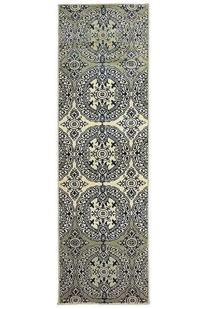 Linden 7818A Navy/ Ivory Rug - Baconco