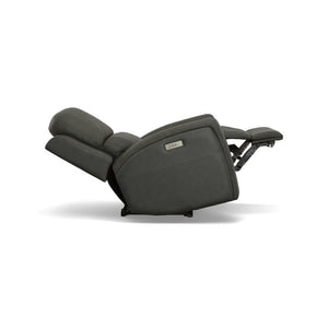 Linden Power Recliner with Power Headrest and Lumbar - Baconco