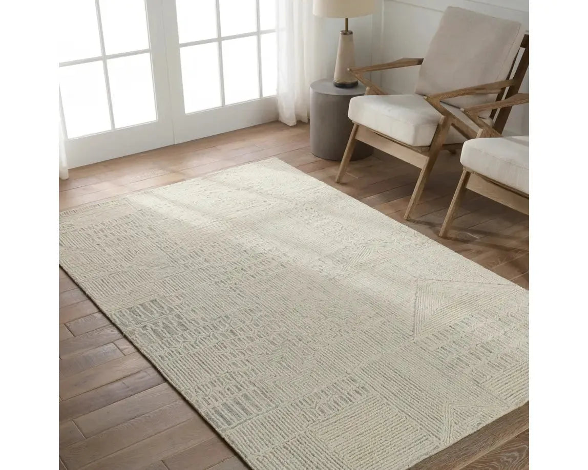 Lineage LNE01 Cream/Lt. Grey Rug - Baconco