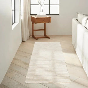 Linear (CK010) LNR01 Ivory Rug - Baconco