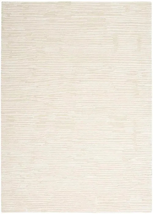 Linear (CK010) LNR01 Ivory Rug - Baconco