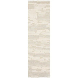 Linear (CK010) LNR01 Ivory Rug - Baconco