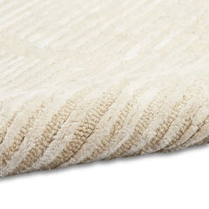 Linear (CK010) LNR01 Ivory Rug - Baconco