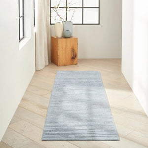 Linear (CK010) LNR01 Light Blue Rug - Baconco