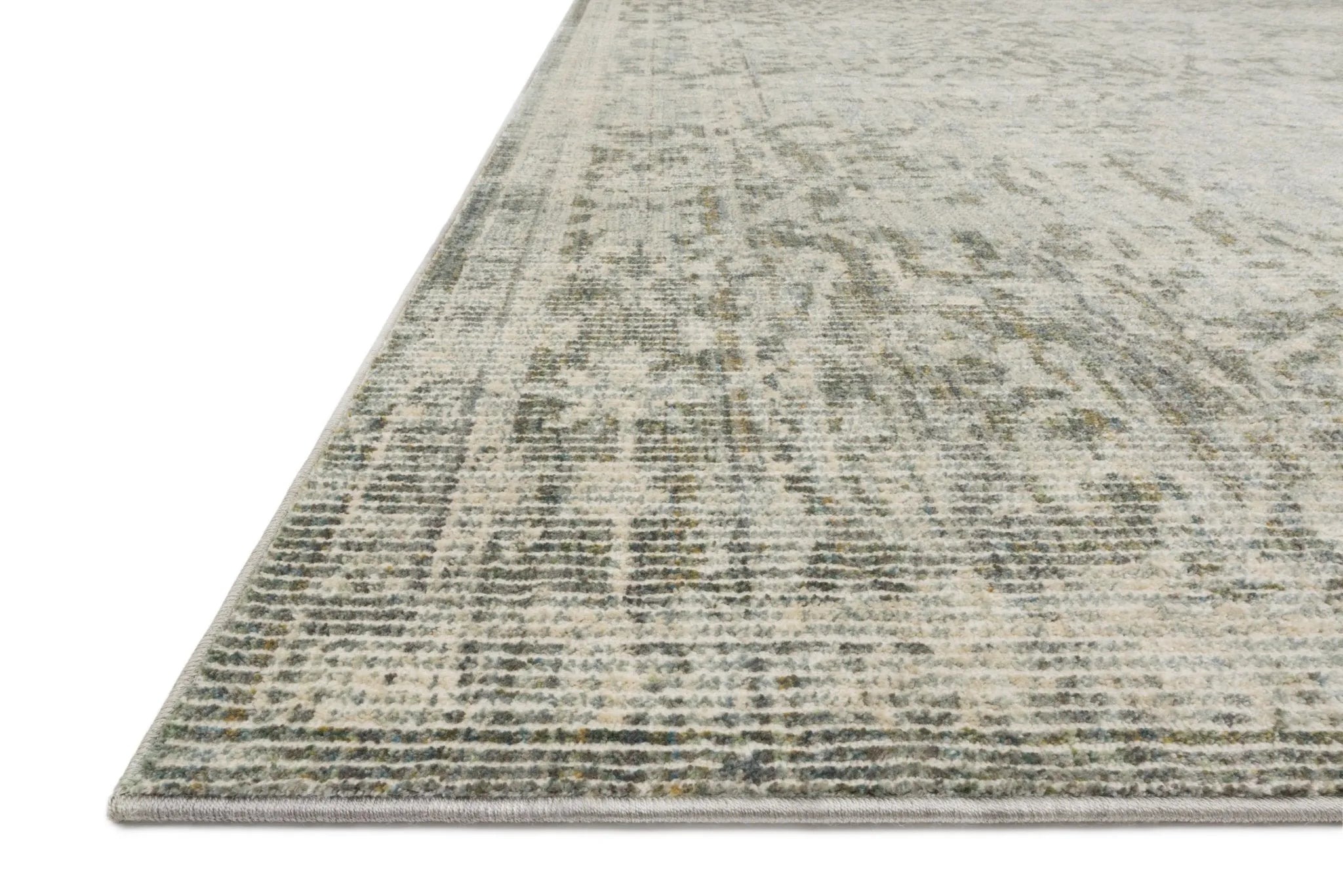 Linnea by Magnolia Home LIN-01 Moss/Ivory Rug - Baconco