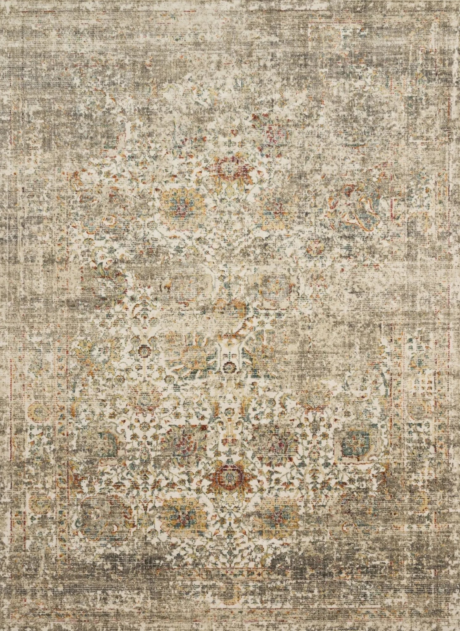 Linnea by Magnolia Home LIN-05 Multi/Taupe Rug - Baconco