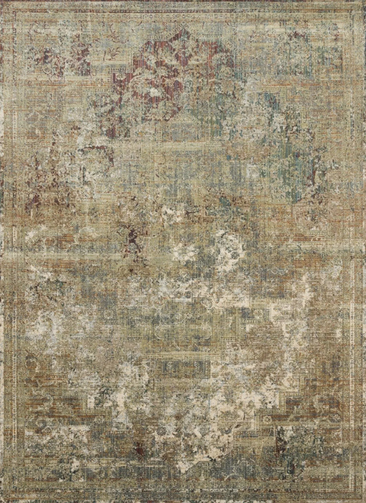 Linnea by Magnolia Home LIN-06 Multi/Ivory Rug - Baconco