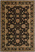 Living Treasures LI05 Black Rug - Baconco