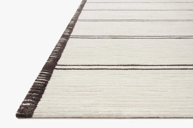 Logan LOG-02 White/Mocha Rug - Baconco