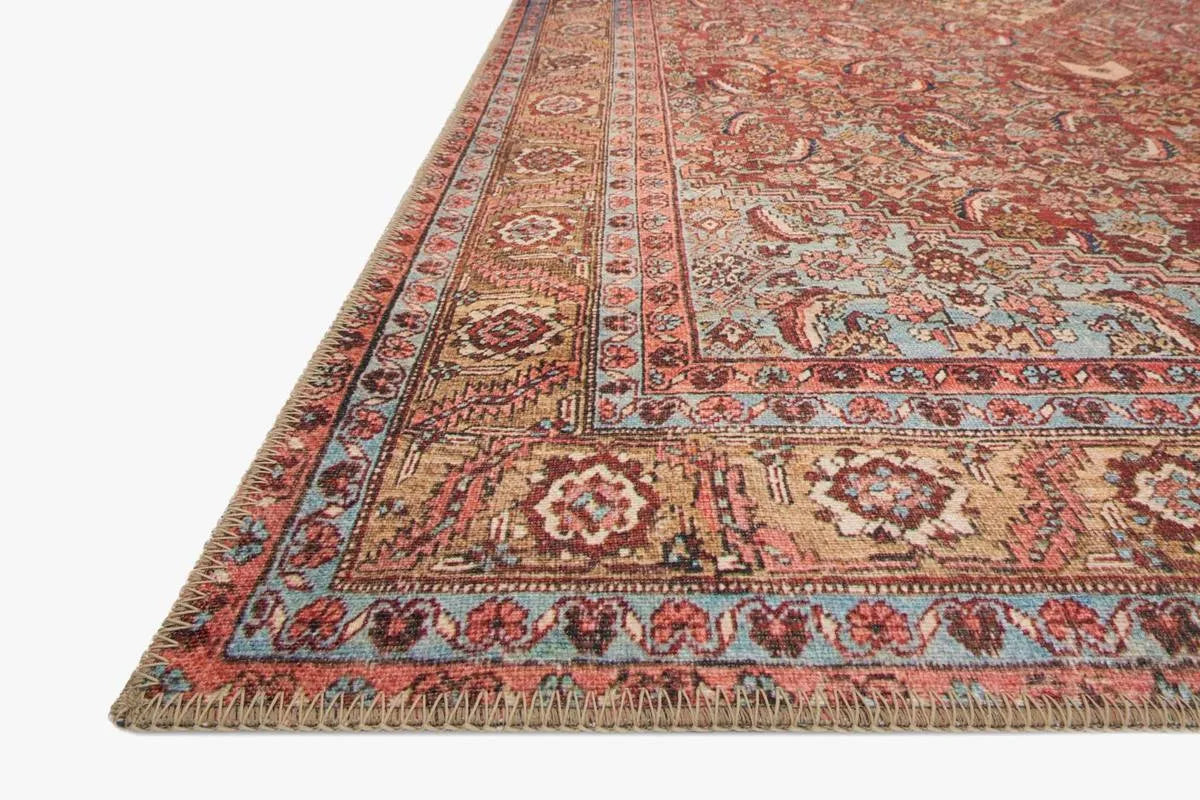 Loren LQ 06 Red / Multi Rug - Baconco