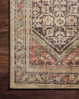 Loren Lq-17 Charcoal/Multi Rug - Baconco