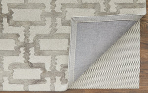 Lorrain 6108919F Ivory/Taupe Rug - Baconco