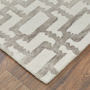 Lorrain 6108919F Ivory/Taupe Rug - Baconco