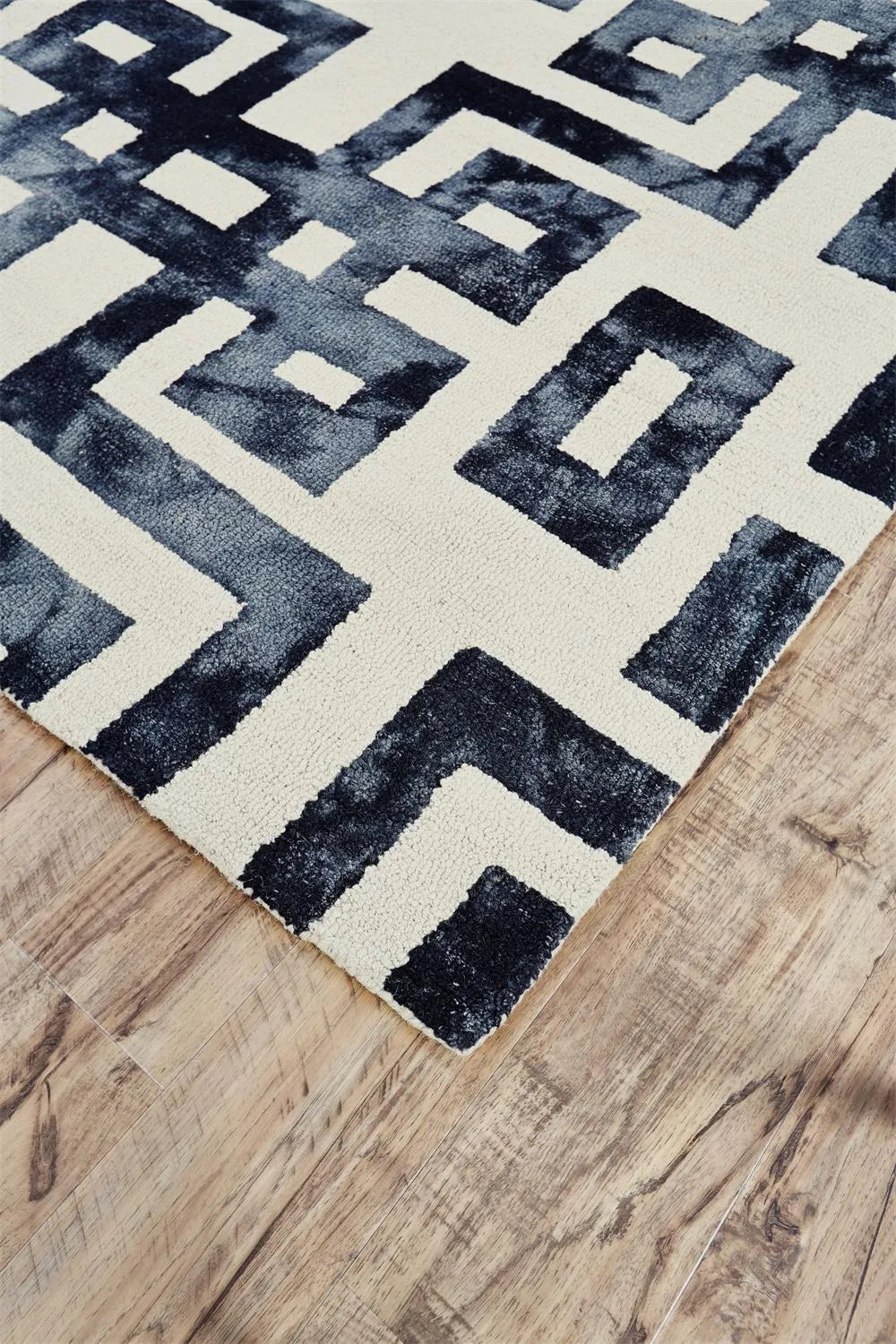 Lorrain 8568F Black/Ivory Rug - Baconco