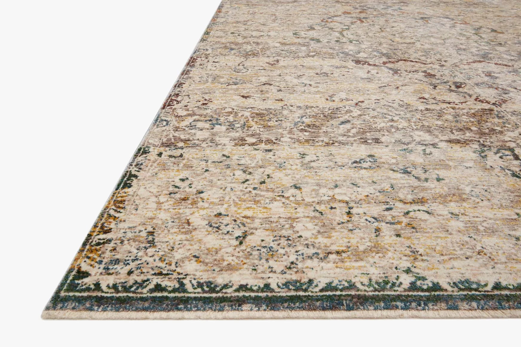 Lourdes Lou-06 Ivory/Multi Rug - Baconco