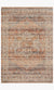 Lourdes Lou-07 Tangerine/Ocean Rug - Baconco