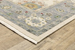 Lucca 846H Ivory/Grey Rug - Baconco