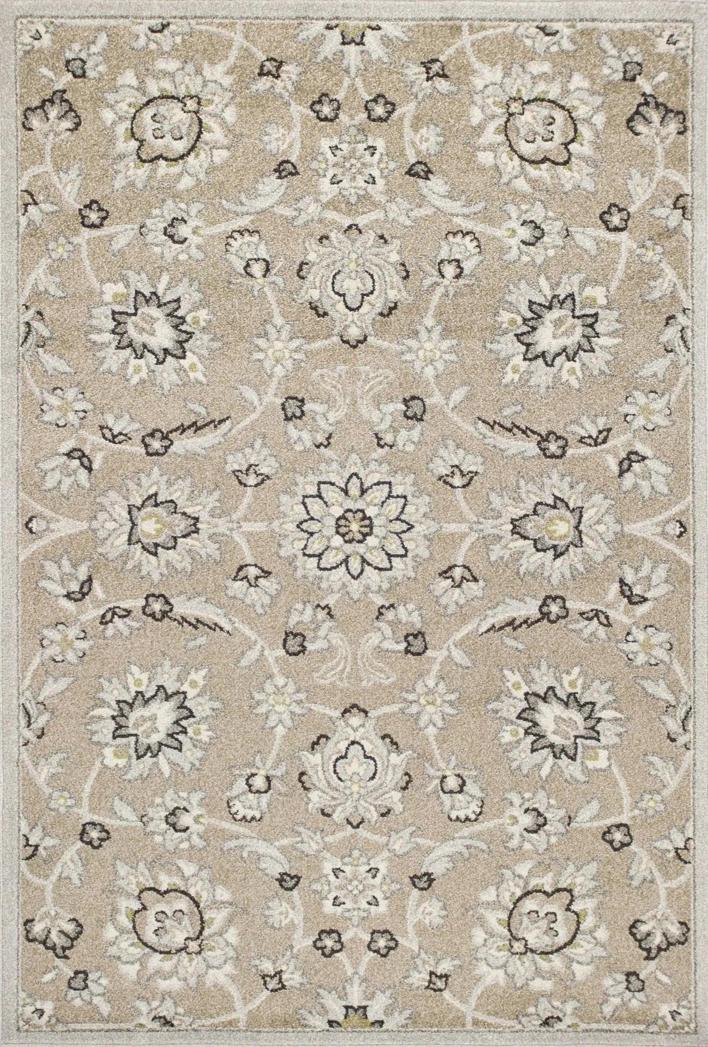 Lucia 2752 Verona Beige/Grey Rug - Baconco