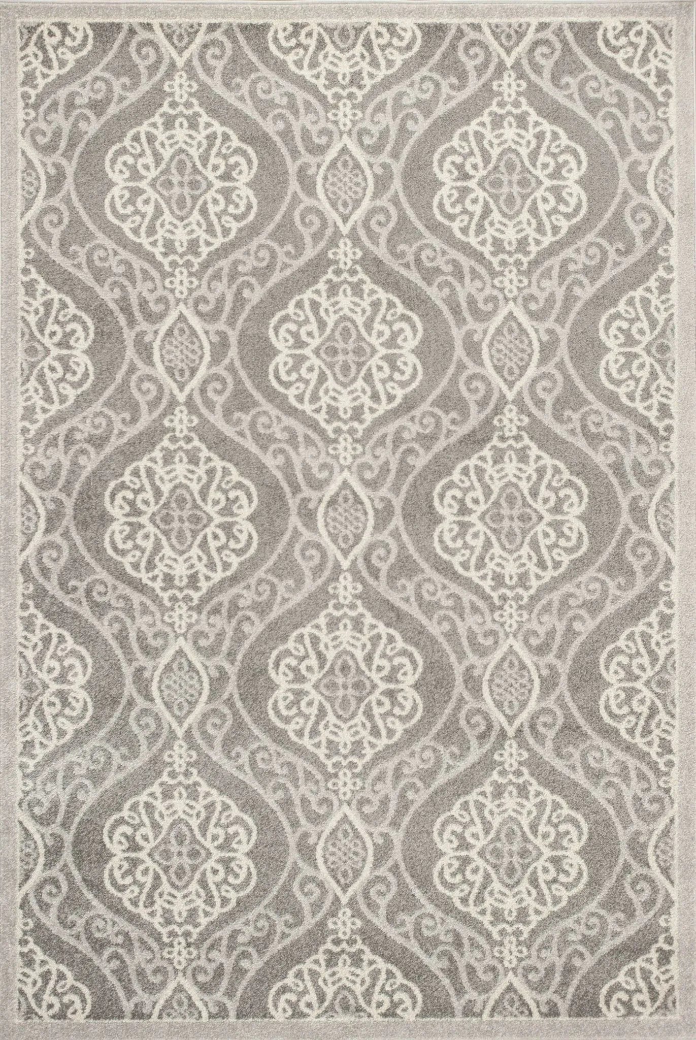 Lucia 2759 Mosaic Silver Rug - Baconco