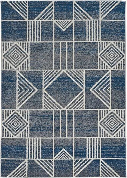 Lucia 2774 Dimensions Blue Rugs - Baconco