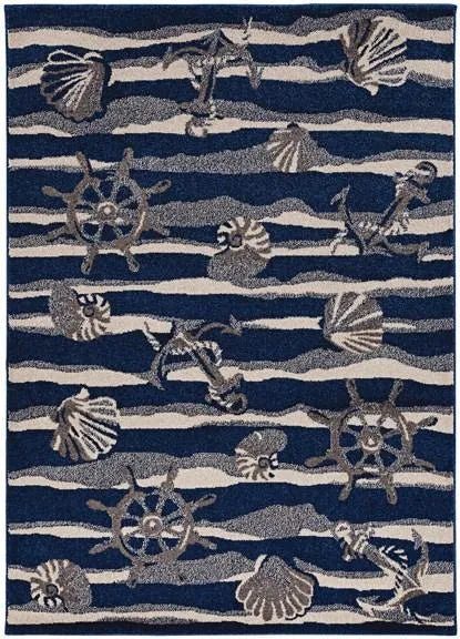 Lucia 2776 Seashore Blue Rugs - Baconco