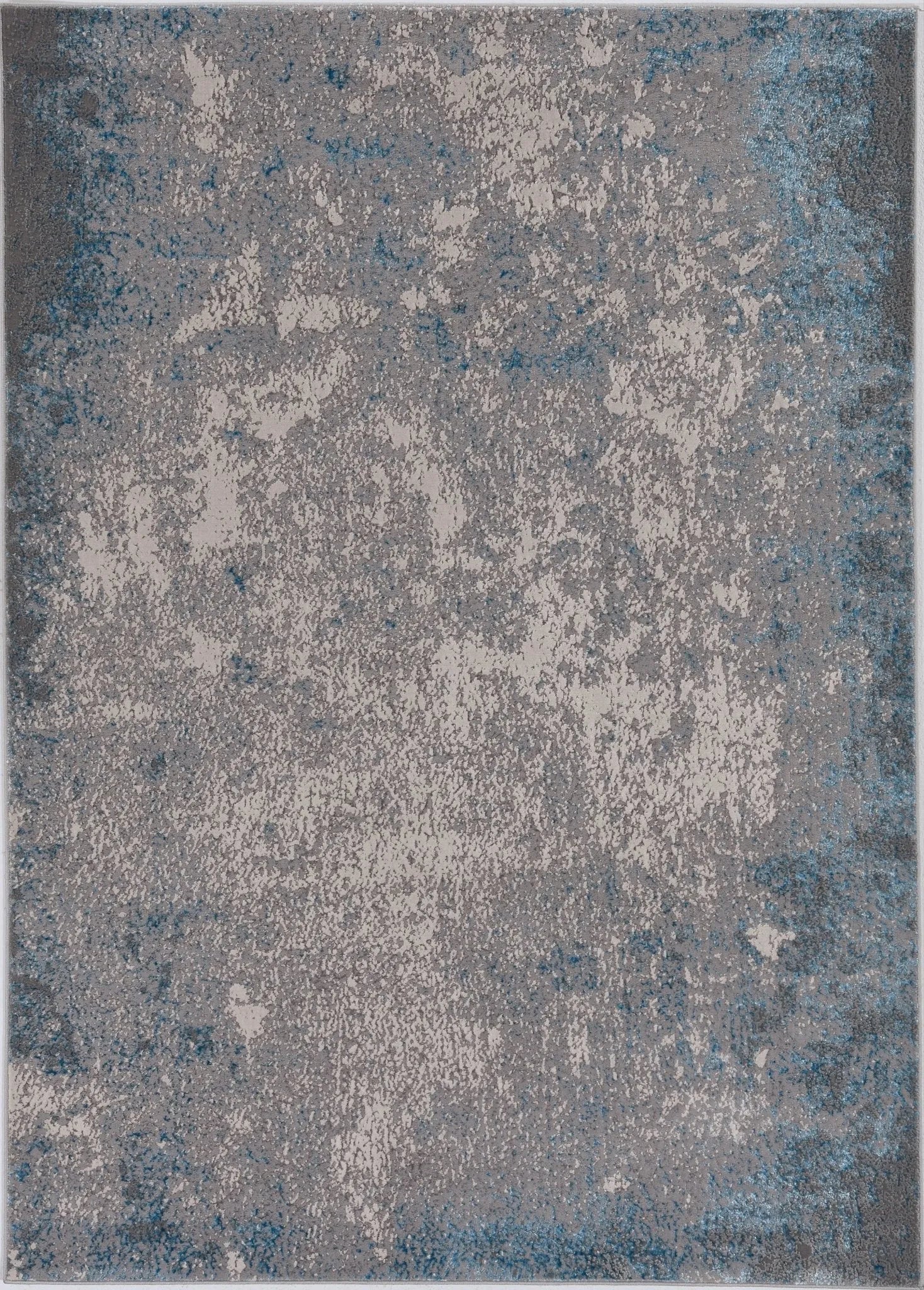 Luna 7131 Natural Silver/Blue Rug - Baconco