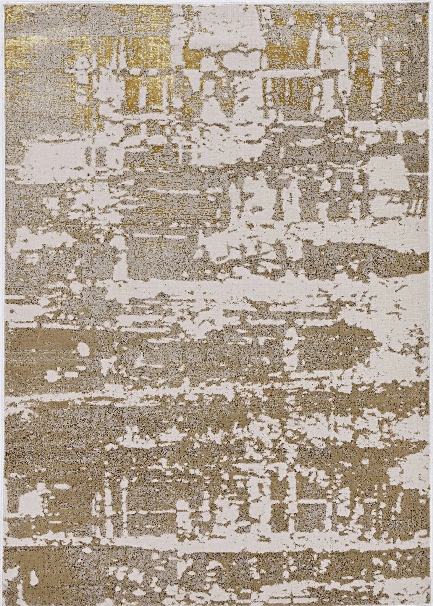 Luna 7132 Escape Ivory/Gold Rug - Baconco