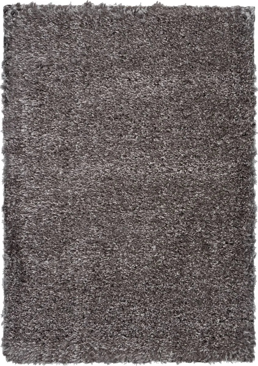 Luxe Shag LXS01 Charcoal Grey Rug - Baconco