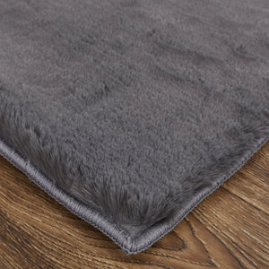 Luxe Velour 4506F Black Rug - Baconco