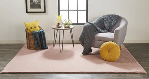 Luxe Velour 4506F Pink Rug - Baconco