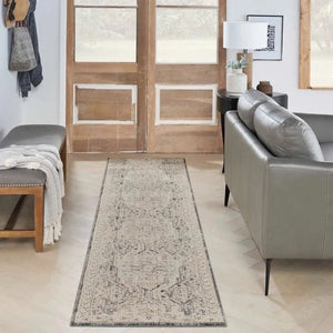 Lynx LNX01 Ivory/Charcoal Rug - Baconco