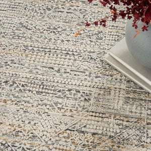 Lynx LNX05 Ivory/Slate Rug - Baconco