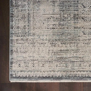 Lynx LNX06 Ivory/Blue Rug - Baconco