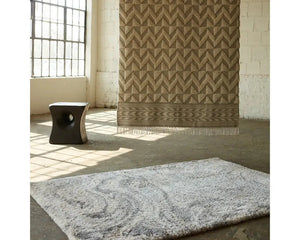 Lyra LYR06 Grey/Ivory Rug - Baconco