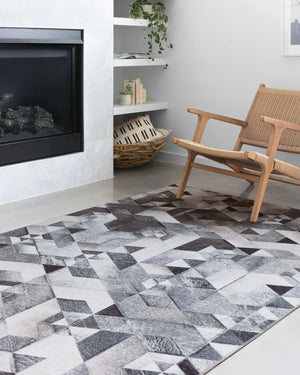 Maddox MAD-03 Grey/Ivory Rug - Baconco