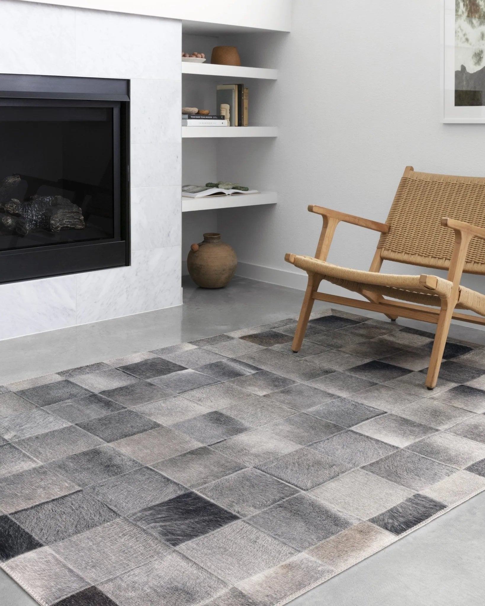 Maddox MAD-06 Charcoal / Grey Rug - Baconco